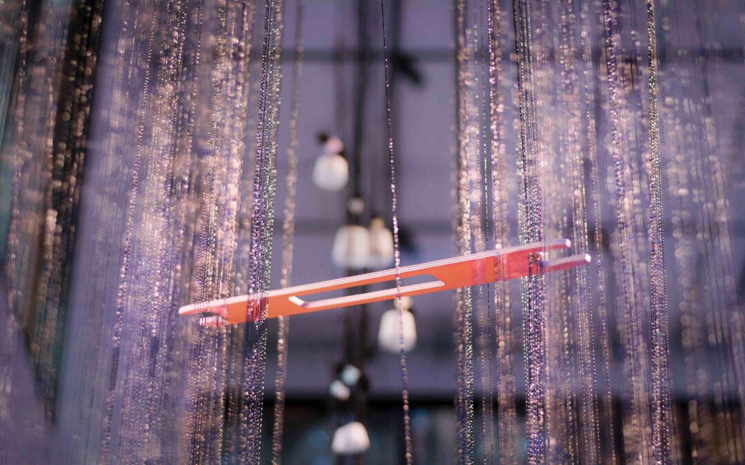 a loom in a room